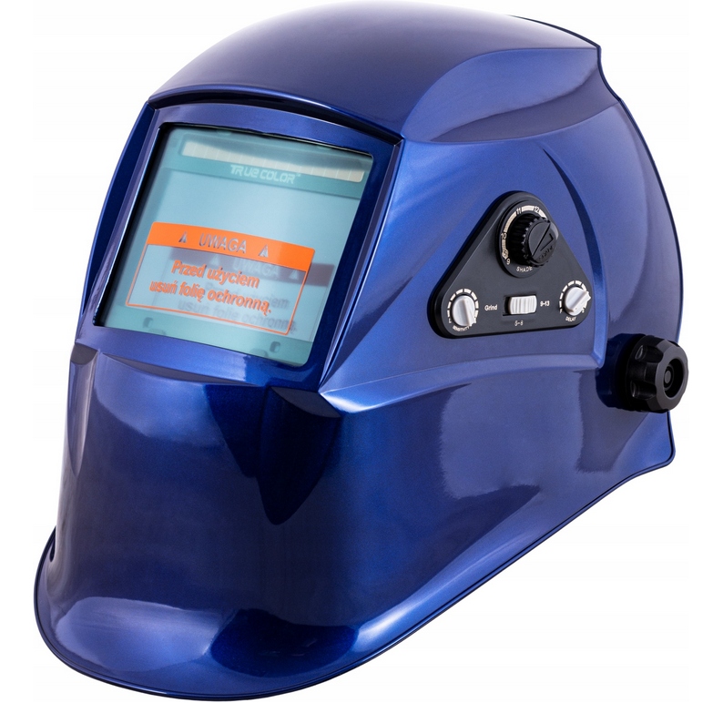 Automatický štít na tvár MAGNUM PROCOLOR BLUE TRUE